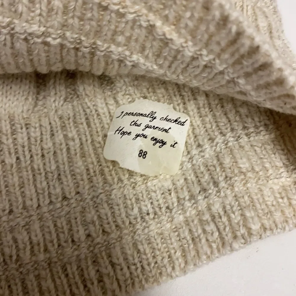 NWT Vintage 80s Cypress Links Golf Scenery Knit‎ Crewneck Sweater Size XL
